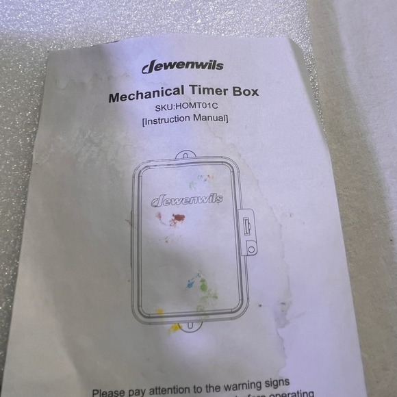 Dewenwils Mechanical Timer Box PTM01 120V 40A Resistive 2HP Pump Timer NOB - Picture 5 of 16